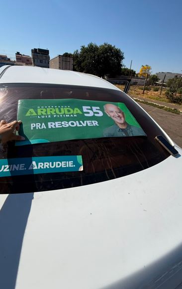 DISPOSIÇÃO E ENTUSIASMO MARCAM ADESIVAÇO DE ARRUDA EM SANTA MARIA