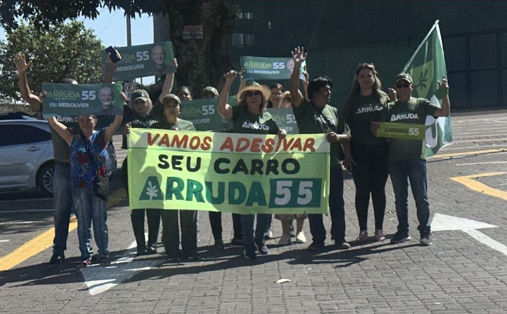 Onda Verde volta mais forte e amplia apoio a Arruda no Distrito Federal