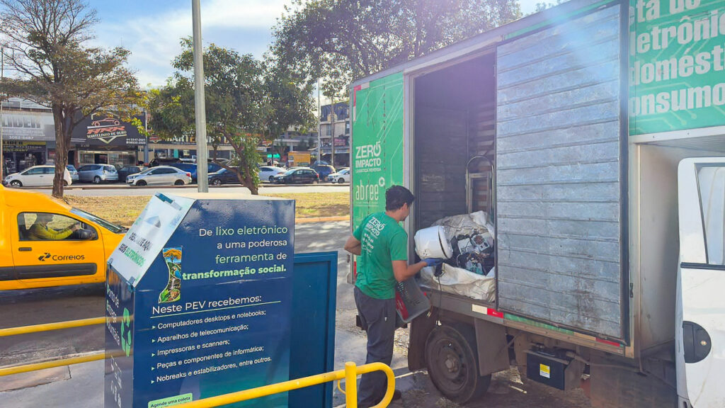 DF amplia rede para descarte de eletroeletrônicos