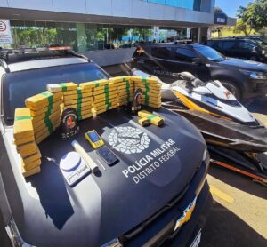 Rotam apreende mais de R$ 1 milhão em drogas e prende três suspeitos no DF