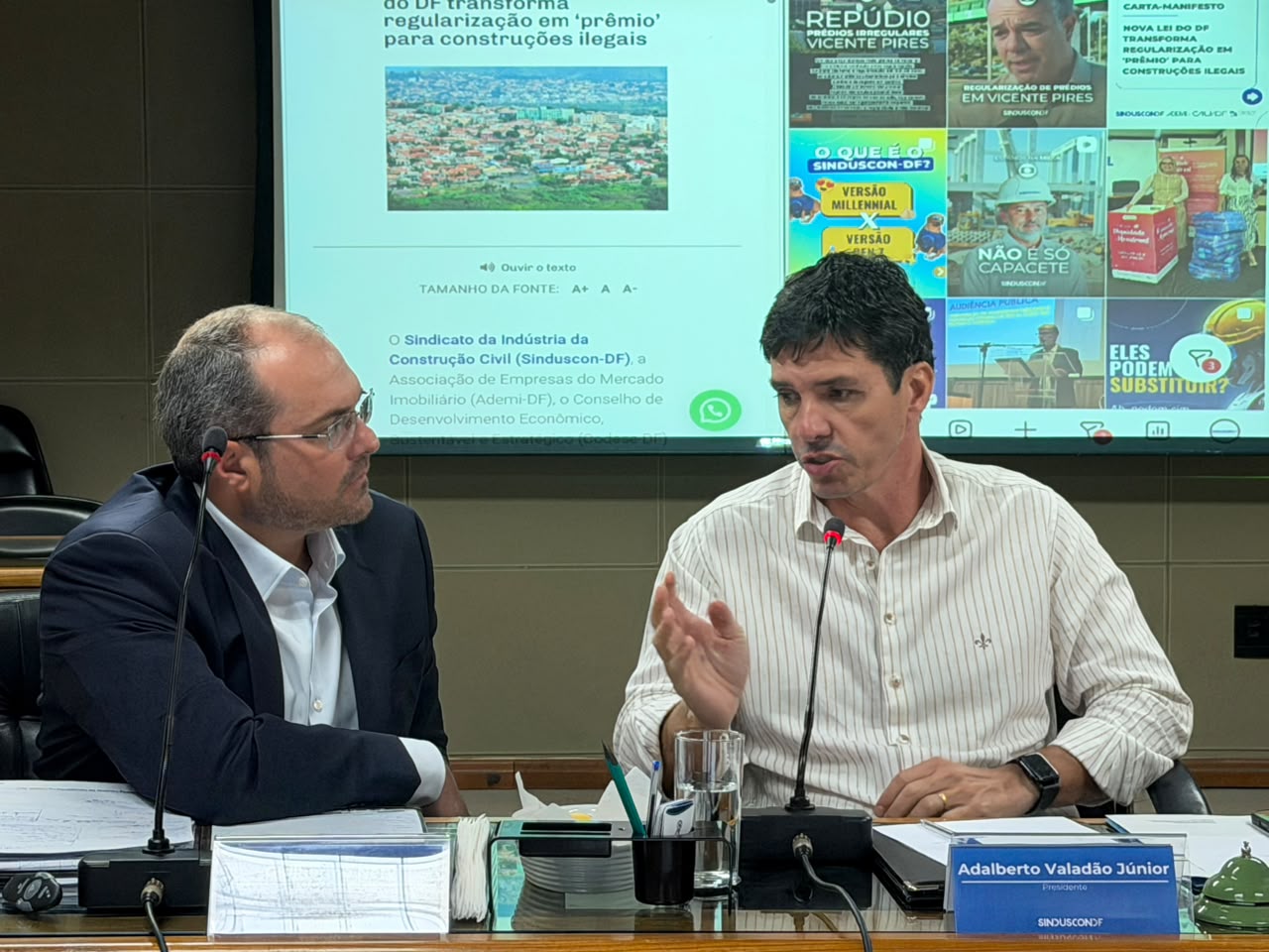 Sinduscon-DF cobra combate às invasões e investimento no Noroeste e Jóquei Clube