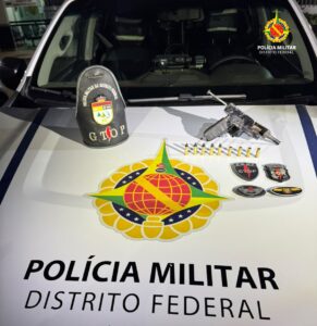 Homem é preso após disparar arma de fabricação caseira em via pública no Itapoã