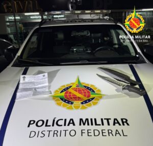 PMDF prende dois homens durante fiscalização de trânsito no Paranoá