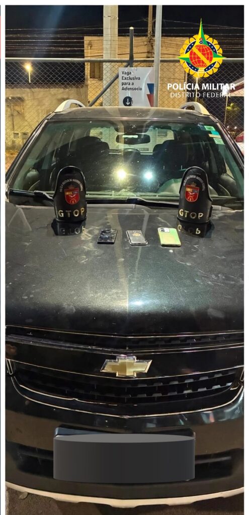 PM prende três e recupera carro e dinheiro roubados em golpe do ‘boa noite, Cinderela’