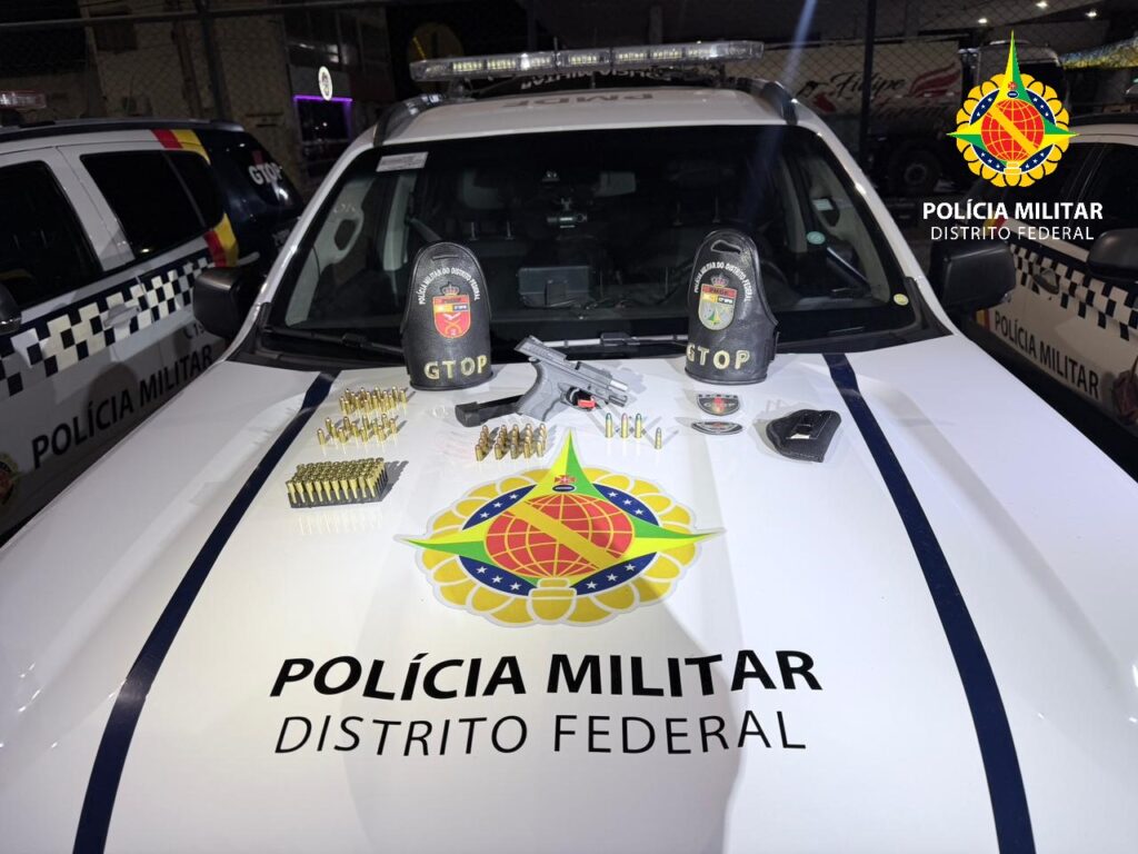 Homem atira contra vizinho após pedido para abaixar o som em Taguatinga