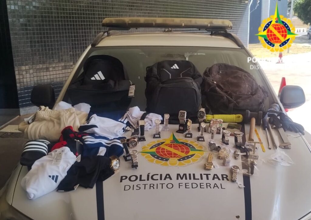 Homem em saída temporária é preso por furto de joias no Brasília Shopping