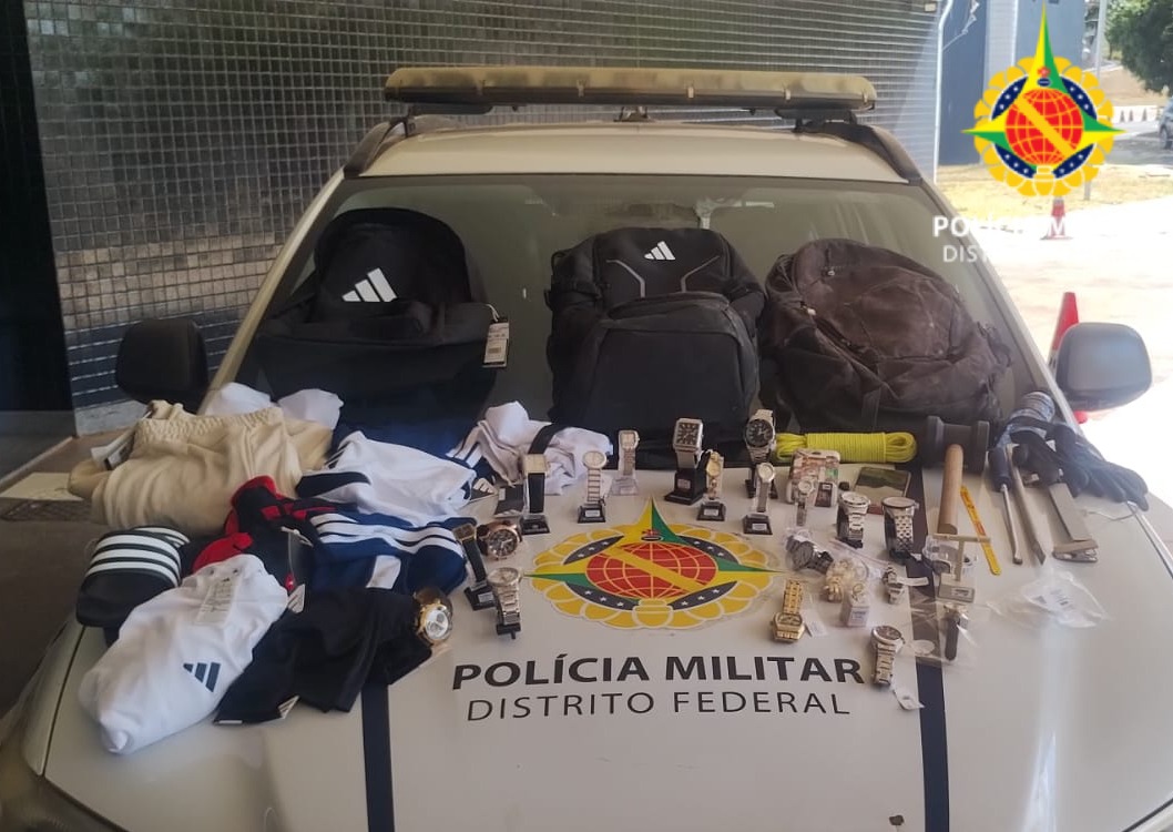 Homem em saída temporária é preso por furto de joias no Brasília Shopping