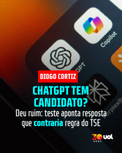 Chatbots têm candidato preferido? Fizemos o teste e um deles escorregou