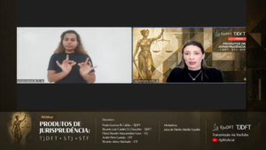 TJDFT realiza webinar sobre produtos de jurisprudência