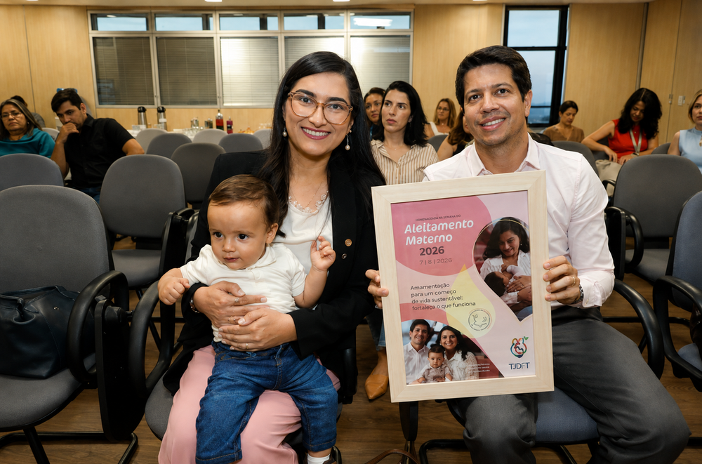 TJDFT abre Semana do Aleitamento Materno com homenagem a mães