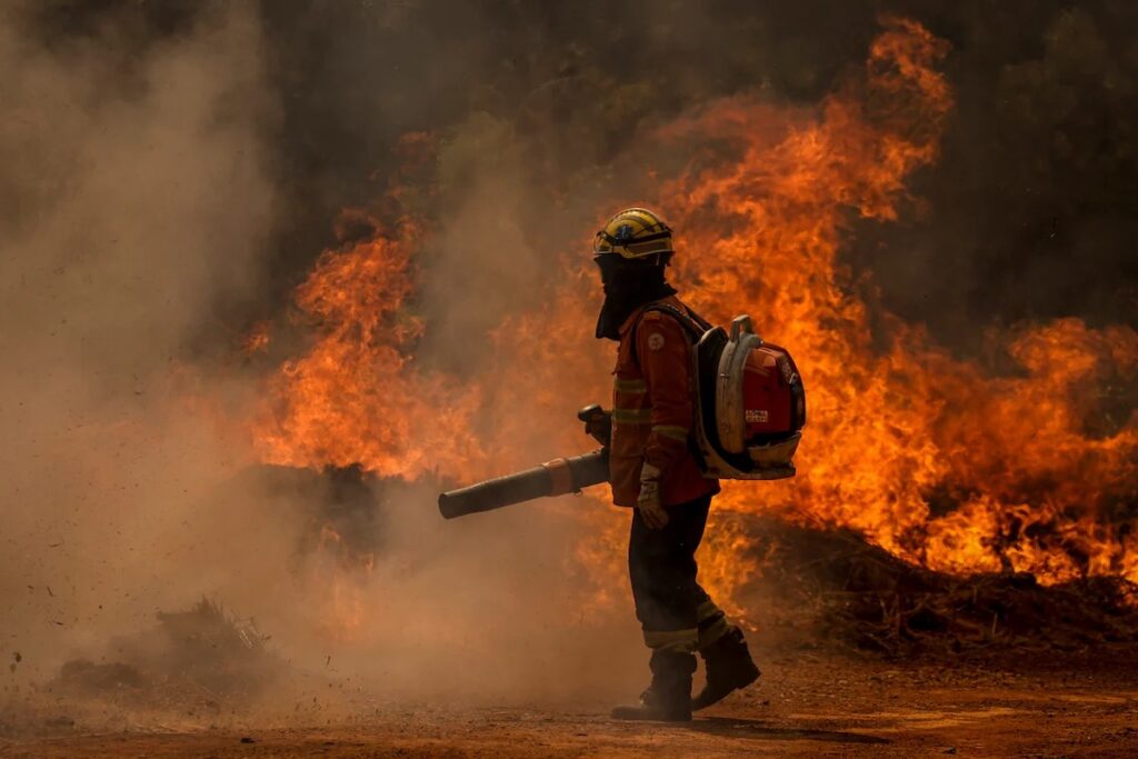 Bombeiros combatem mais de 600 incêndios florestais em agosto no DF