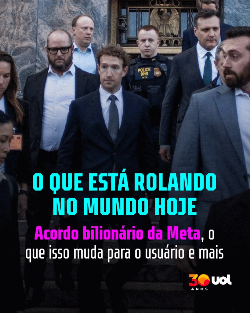 O que tá rolando hoje: Meta faz acordo bilionário e o que pode mudar?