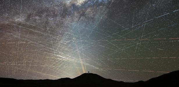 Proliferação de satélites põe em risco observações astronômicas