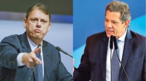 Ideia/ACSP: Tarcísio lidera contra Haddad nos cenários de 1º e 2º turnos ao governo de SP