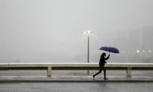 DF entra em alerta para tempestade com previsão de chuva, ventos e granizo