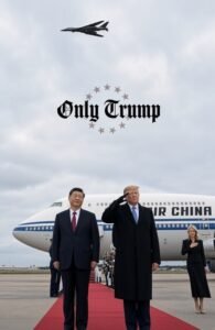 Foto de encontro com Xi publicada por Trump parece ter sido retocada com IA