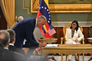Venezuela agradece a Trump por acordo energético que trará “bem-estar” ao país