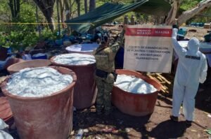 Quase 17 toneladas de metanfetamina são apreendidas no México