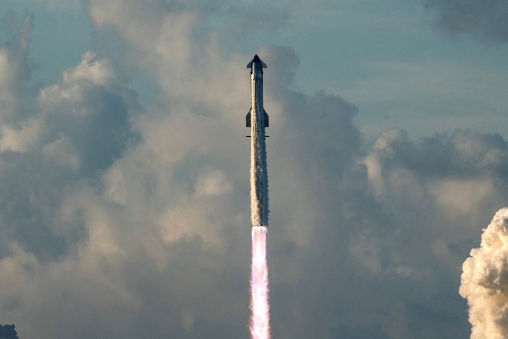 Megafoguete Starship alcança a órbita terrestre pela primeira vez