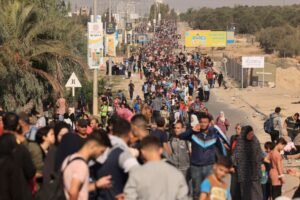 Presidente do Egito rejeita deslocamento da população palestina de Gaza