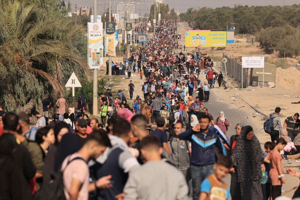 Presidente do Egito rejeita deslocamento da população palestina de Gaza