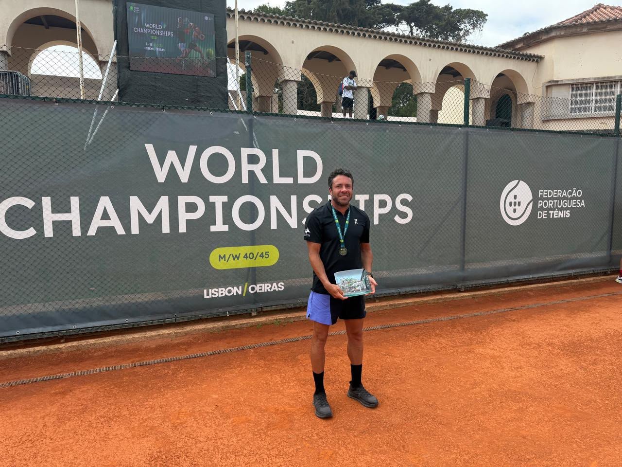 Tenista brasiliense, Rodrigo Starling alcança segundo lugar em ranking masters mundial e mostra o vigor dos atletas veteranos em quadra