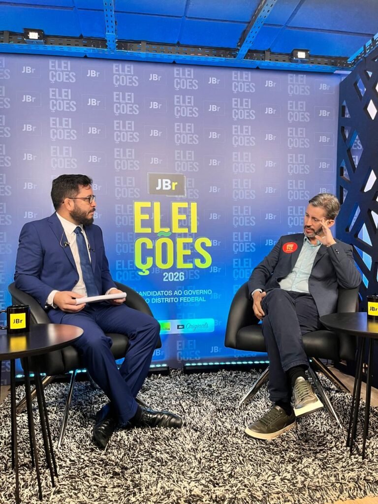 Leandro Grass é o quinto entrevistado na sabatina do Jornal de Brasília; assista ao vivo