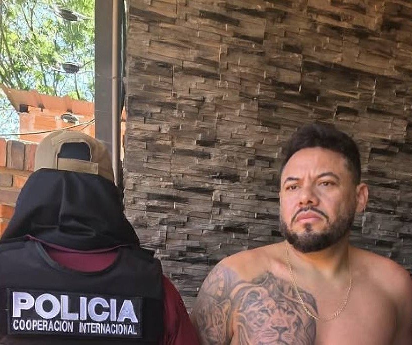 Líder do Comando Vermelho em MT é preso no Paraguai, diz polícia
