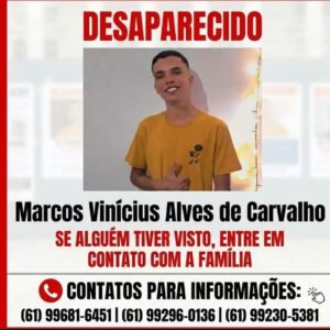 Família procura jovem desaparecido após deixar UPA no Gama