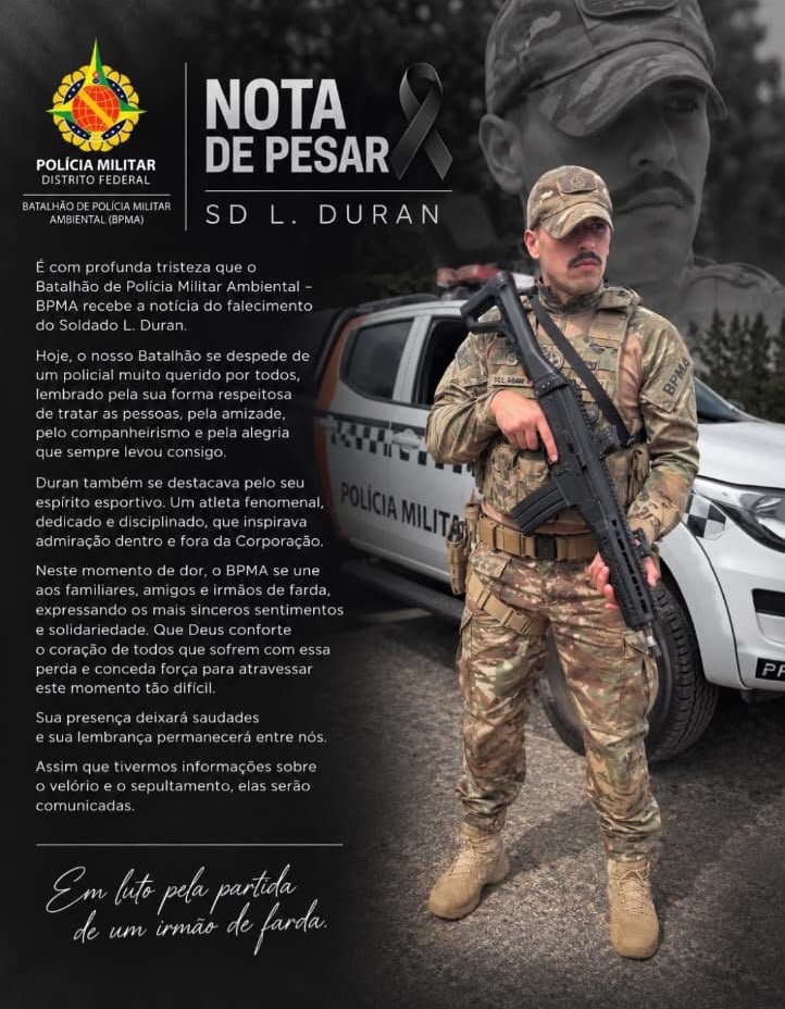 Soldado da PMDF morre afogado durante treinamento no Lago Paranoá
