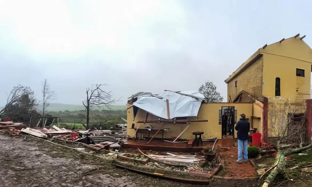 Inmet alerta para ciclone extratropical no Sul nesta sexta