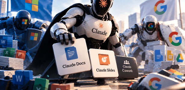 Anthropic lança editor e mira Microsoft e Google