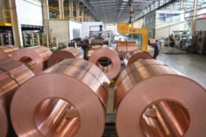 Cotação do cobre bate recorde por inquietações sobre a produção