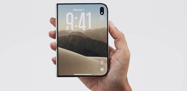 Apple entra na corrida de dobráveis com 'iPhone Duo' no formato de passaporte