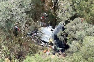 Local da queda de helicóptero de Rick é de difícil acesso e exige caminhada de 3 horas