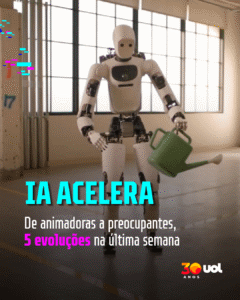 Da tecnologia de risco à medicina: 5 novidades da IA na última semana