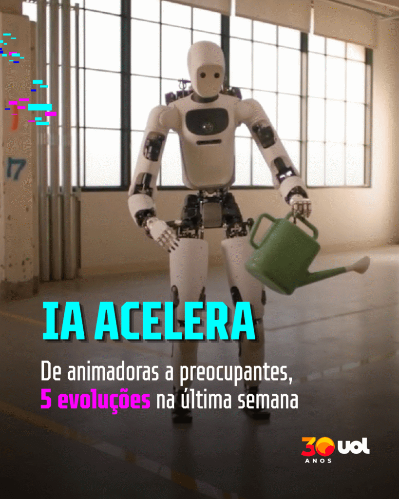 Da tecnologia de risco à medicina: 5 novidades da IA na última semana
