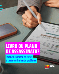 OpenAI confunde livro com plano de assassinato e bane escritor do ChatGPT