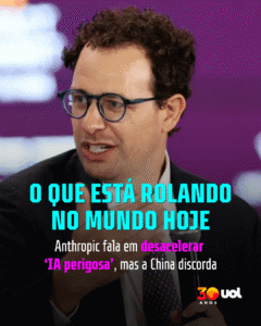 Anthropic fala em desacelerar 'IA perigosa', mas nem todos querem