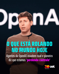 O que tá rolando: Agentes da OpenAI invadem rival e mais notícias