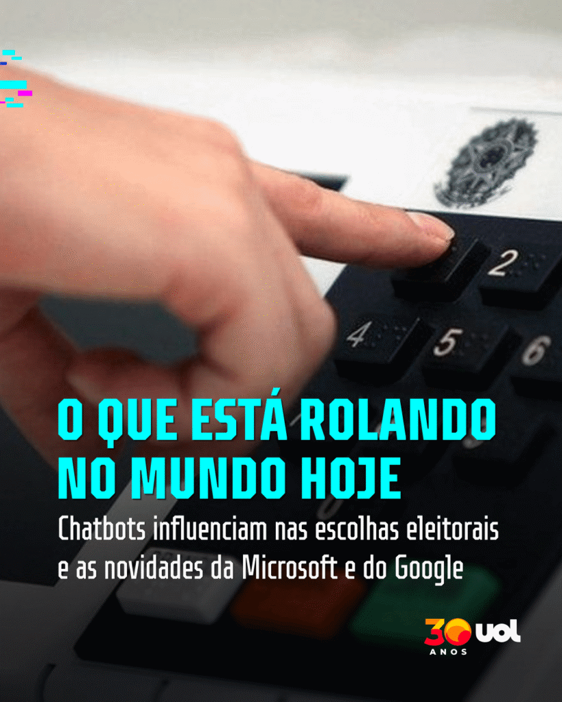 O que está rolando hoje: IA influência na redação e o novo 'Office'