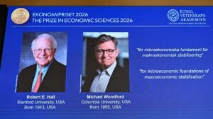 Americanos Michael Woodford e Robert Hall ganham o Nobel de Economia
