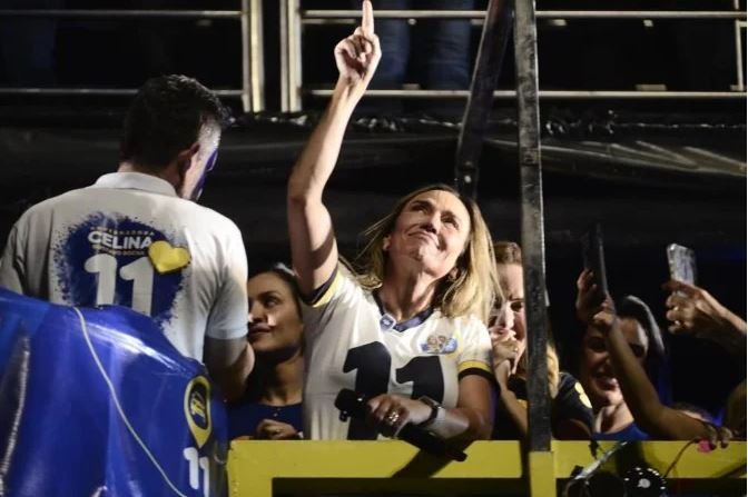 Celina Leão, governadora reeleita do Distrito Federal nas eleições de 2026.