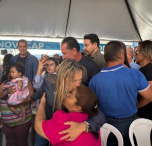 Registro da agenda do programa GDF na Sua Porta no Riacho Fundo I, em 19 de outubro de 2026.