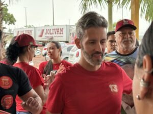 Grass afirma que a pesquisa verdadeira “vai ser amanhã na urna” em último dia de campanha até o primeiro turno