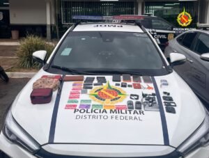 Trio é preso com 50 cartões após fraude em caixas eletrônicos no Lago Norte