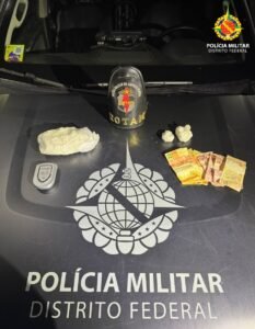 ROTAM apreende mais de 500 gramas de cocaína e haxixe em Ceilândia