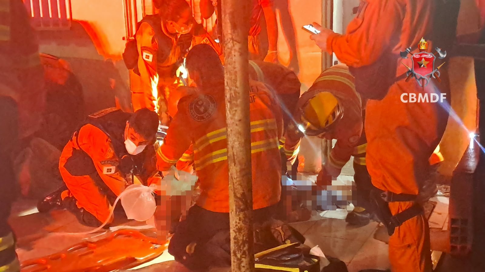 Homem é reanimado após sofrer parada cardiorrespiratória no Núcleo Bandeirante