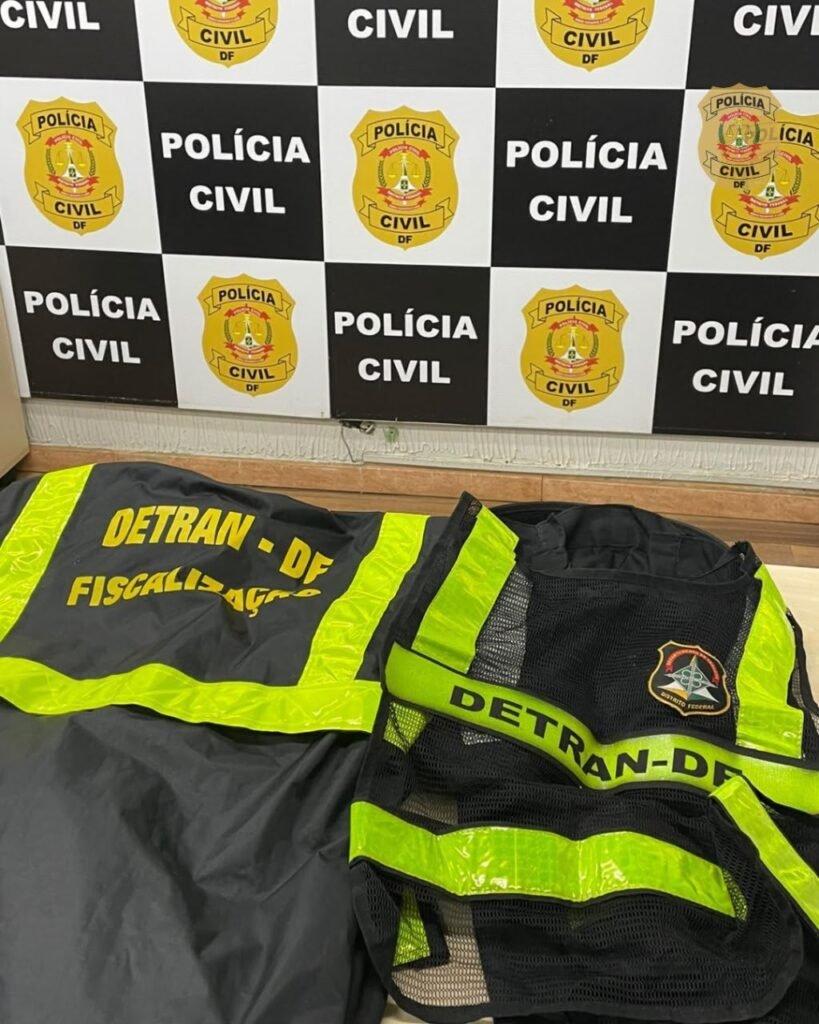 Polícia Civil do DF deflagra operação contra esquema de furto de coletes do Detran-DF