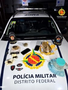 PMDF prende três suspeitos por tráfico de drogas em Samambaia